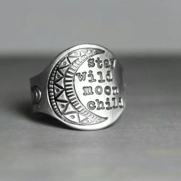 Stay Wild Moon Child Boho Ring #735 - Picture 1 of 8